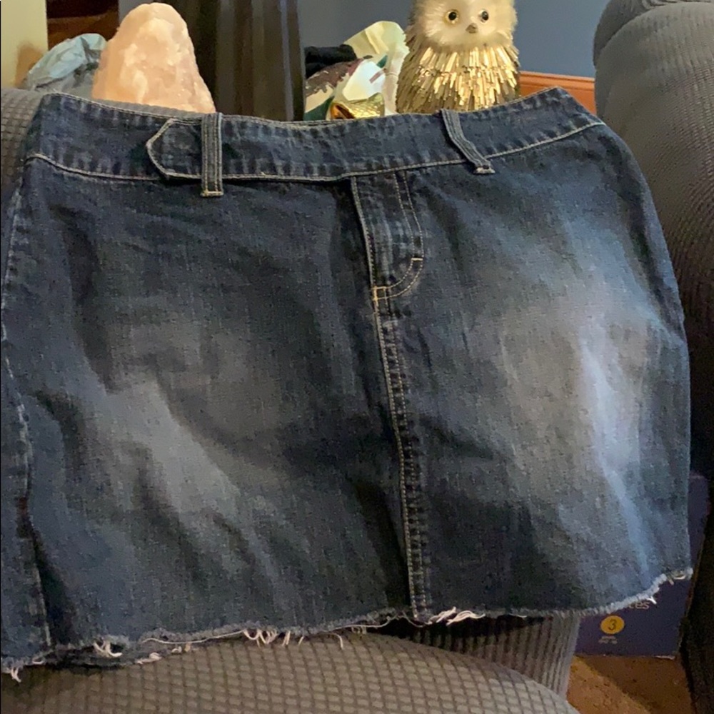 Denim skirt